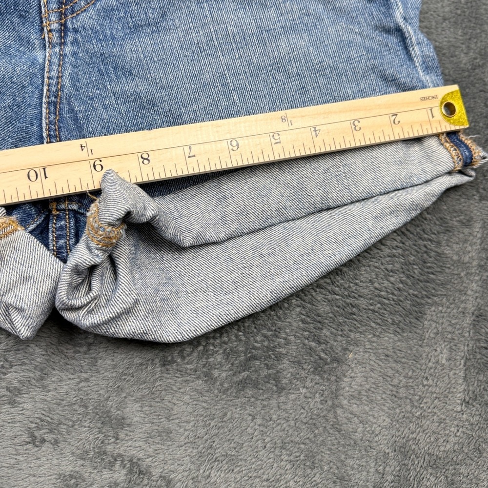 BDG Urban Outfitters  Size 26 Mom High Rise Denim Shorts Blue Wash Cuffed‎ - Picture 7 of 12